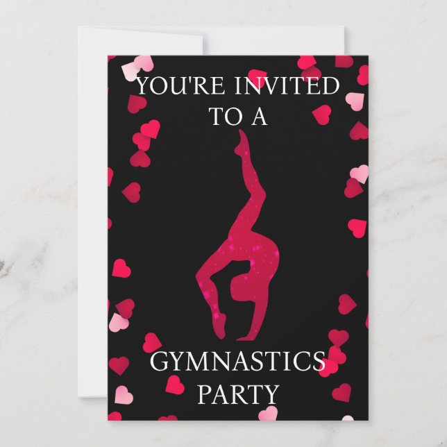 Invitation du parti Gymnastique (Devant)