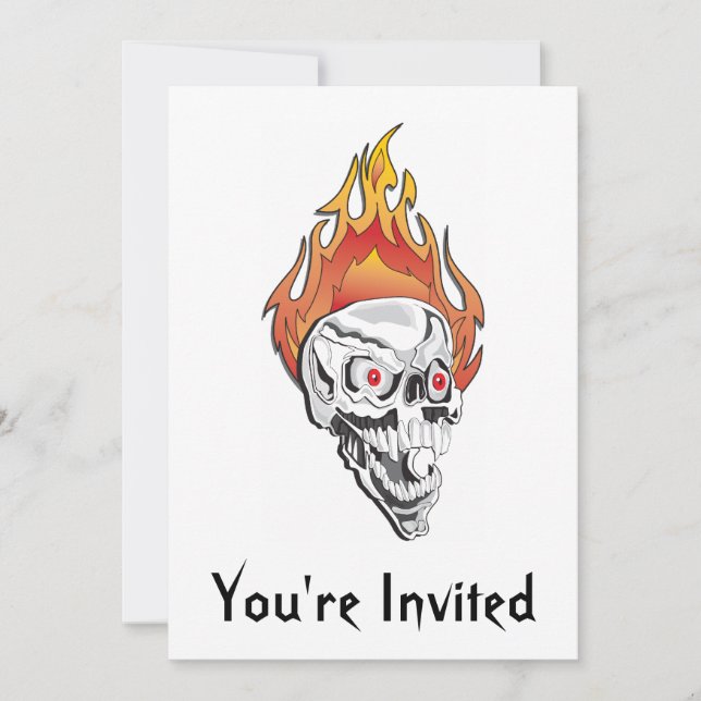 Invitation du parti Halloween (Devant)
