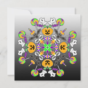 Invitation du parti Halloween Spooktacular