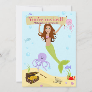 Invitation du parti Mermaid