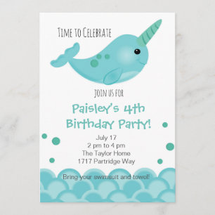 Invitation du parti Narwhal