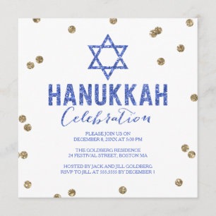 Invitation du parti Parties scintillant Confetti H