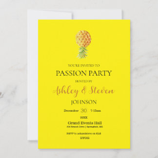Invitation du parti Passion simpliste
