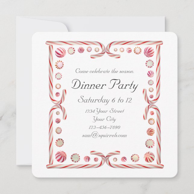 Invitation du parti Peppermint (Devant)
