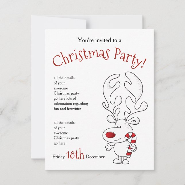 Invitation du Parti Rudolph (Devant)
