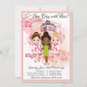 Invitation du parti Spa afro-américain