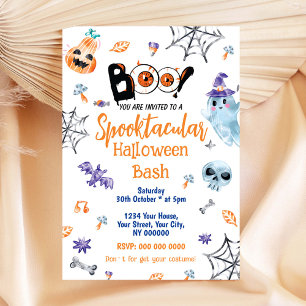 Invitation du parti Spooktacular Halloween Bash