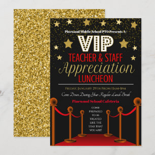 Invitation du personnel d'appréciation de l'enseig