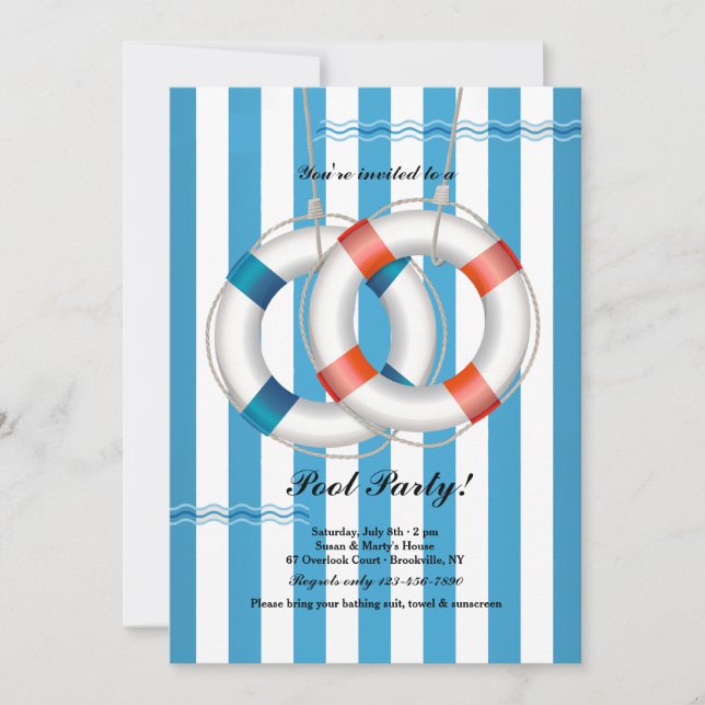 Invitation du prédateur de la double vie (Devant)
