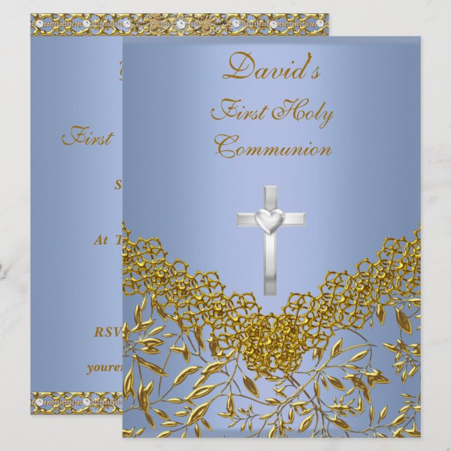 Invitation du Premier Parti Communion (Devant / Derrière)