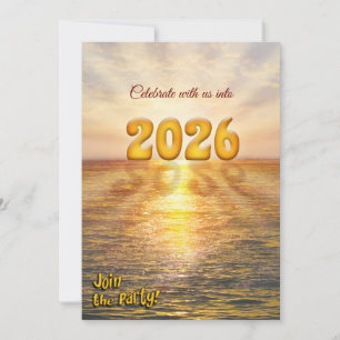 Invitation du réveillon du Nouvel An