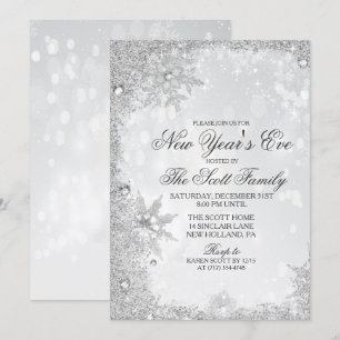 Invitation du réveillon du Nouvel An