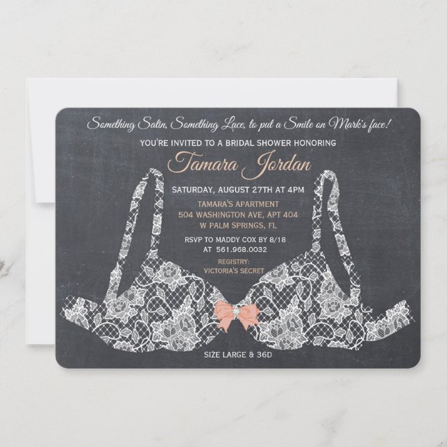 Invitation du tableau de bord de dentelle Fête des (Devant)