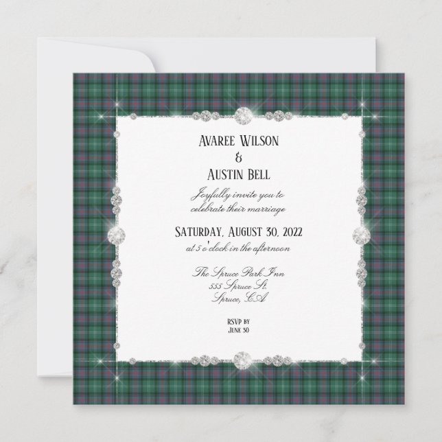 Invitation du taran antique de Sutherland (Devant)