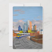 Invitation du train de Londres