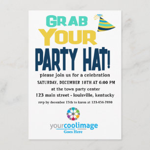 Invitation d'un Casquette de votre parti