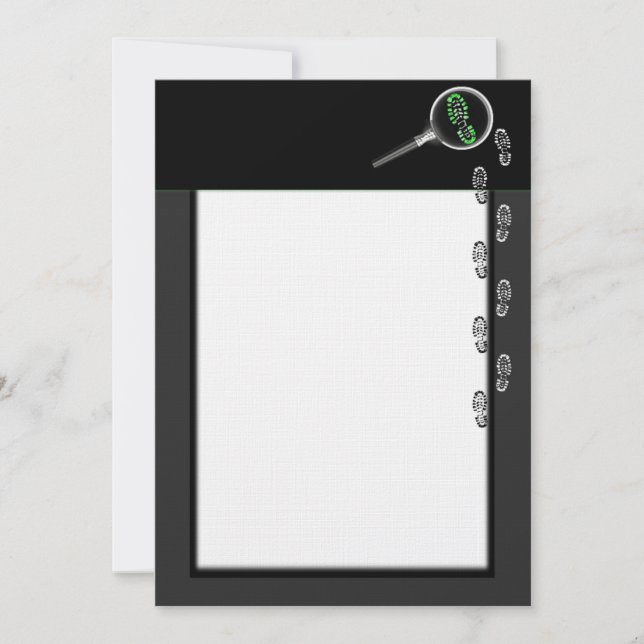 Invitation d'un enquêteur sur la scène de crime (Devant)