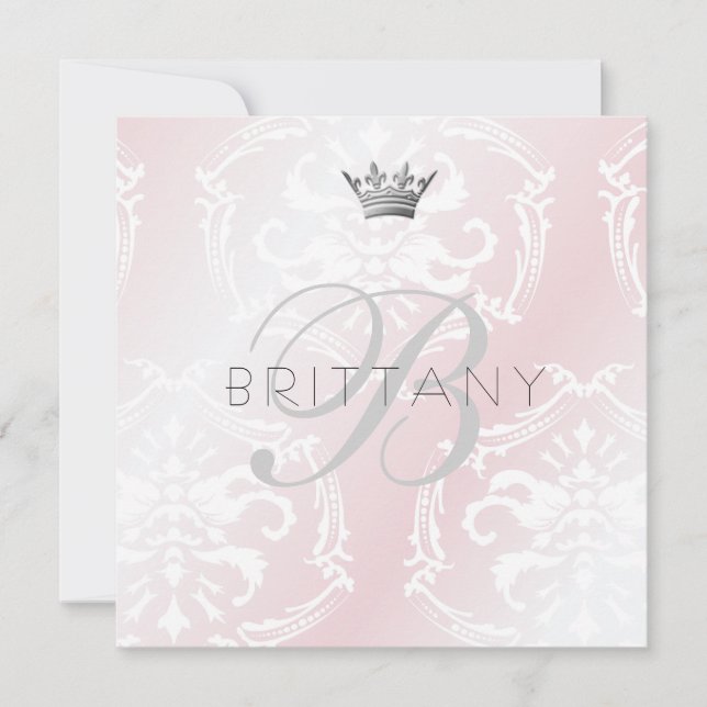 Invitation d'une manière séduisante rose 311 (Devant)