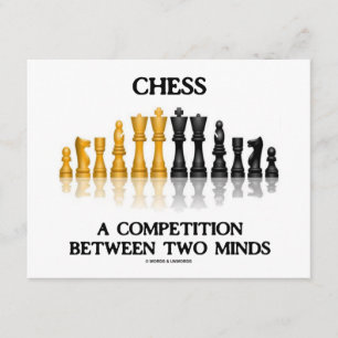 Invitation Échecs une concurrence entre deux esprits