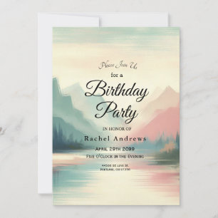 Invitation Echos doux des montagnes