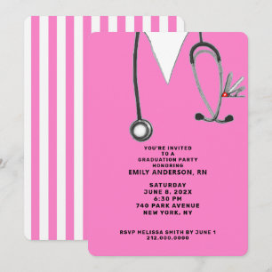 Invitation École de soins infirmiers Grad 2025 Parti