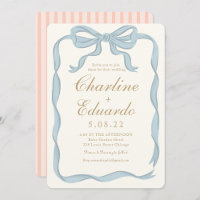 Écriture manuelle Funky Blue Ribbon strié