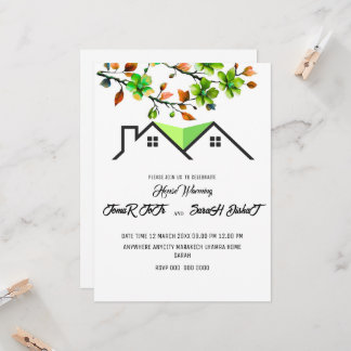 Invitation Editable House Warming Invitation, House Warming P