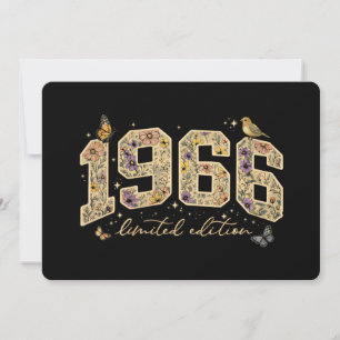 Invitation Édition limitée 60e anniversaire Floral 1966