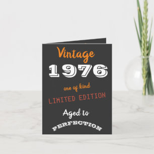 Invitation Édition limitée Vintage 19XX – thème rétro