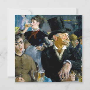 Invitation Edouard Manet - Au Café