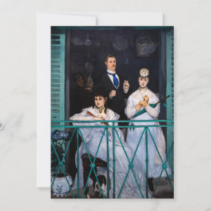 Invitation Edouard Manet - Balcon / Le Balcon