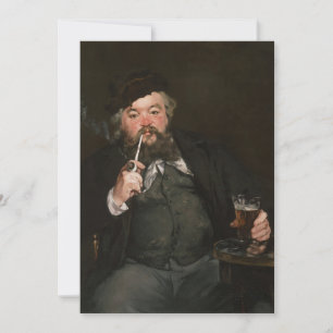 Invitation Edouard Manet - Un bon verre de bière / Le bon boc