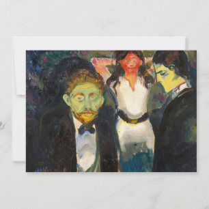 Invitation Edvard Munch - Jealousy