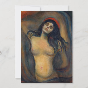 Invitation Edvard Munch - Madonna