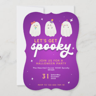 Invitation éffrayant du parti Halloween