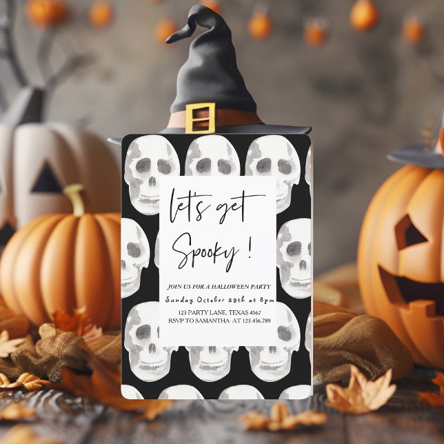 Invitation Effrayant Faisons-nous Épeurante | Fête Halloween  (Créateur téléchargé)