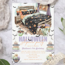 Éffrayant Halloween Sleepover Anniversaire Bash