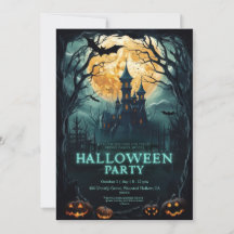 Éffrayant, mignonne, match vibes Halloween Invitat