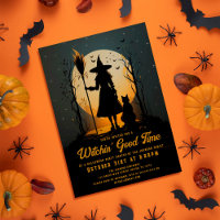 Éffrayante sorcière Witchin' Bonne heure Halloween
