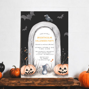 Invitation éffrayante Spooktacular Halloween Party