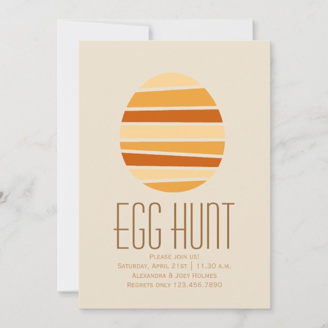 Invitation Eggstravaganza (Devant)