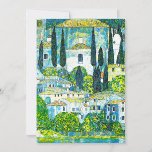 Invitation Église à Cassone Gustav Klimt