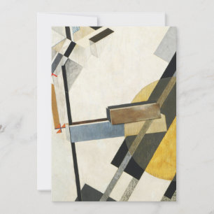 Invitation El Lissitzky Proun 19D