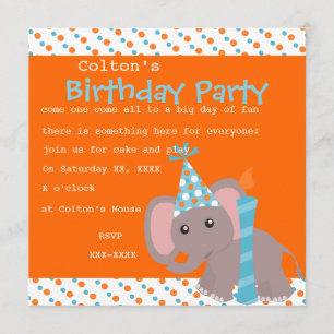 Invitation Ele-dots