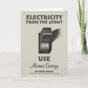 Invitation Électricité de l'atome