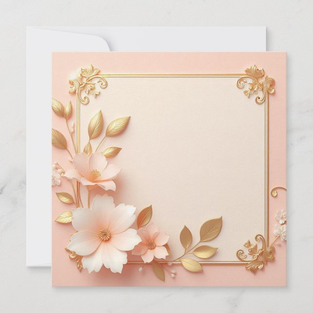 Invitation Elegamment Beau (Devant)