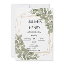 Élégance Rustique de Verdure Aquarelle Eucalyptus