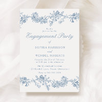 Élégance vintage : Partie d'engagement floral clas
