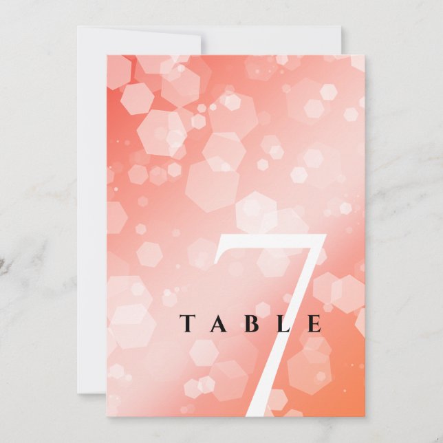 Invitation Élégant 35e anniversaire de Mariage corallien (Devant)