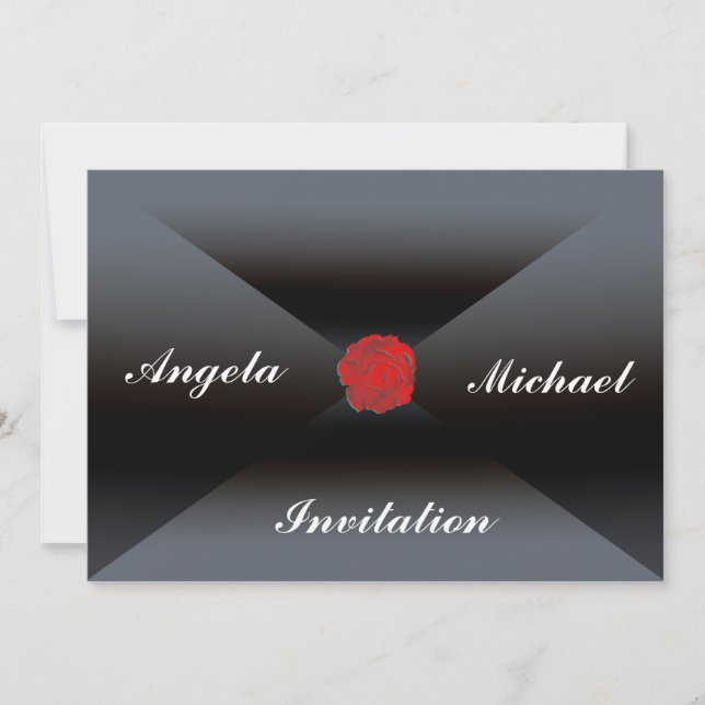 Invitation Elegant and nice Wedding Invitation (Front)